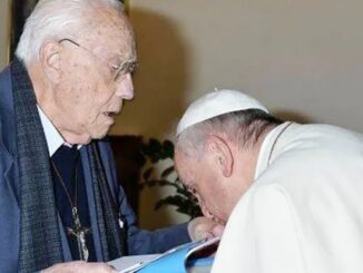 Handkuß des Papstes - unstandesgemäße, peinlich-kuriose Gesten eines Papstes. Unterstützt Franziskus die Inhalte von Don Michele?