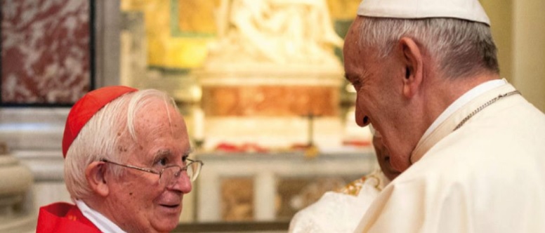 Kardinal Canizares mit Papst Franziskus