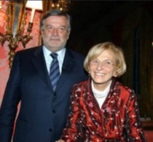 Emma Bonino mit dem Großmeister des Großorients von Italien, Gustavo Raffi (1999-2014)