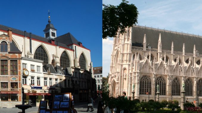 St. Nikolauskirche (links), Unsere Liebe Frau vom Zavel