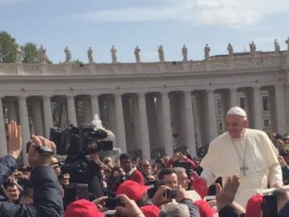 Jubiäumsaudienz von Papst Franziskus am 14. Mai 2016