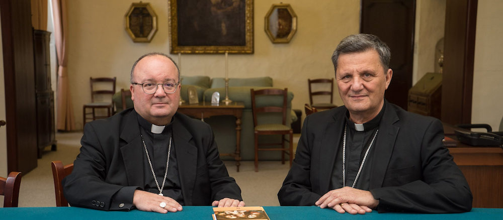 Laetitia melitensis: Maltas Bischöfe und Amoris laetitia (links Erzbischof Scicluna, rechts Bischof Grech)
