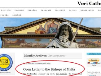 Offener Brief an die Bischöfe von Malta
