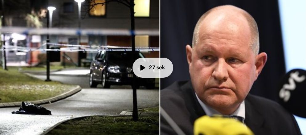 Dramatischer Appell von Dan Tore Eliasson, dem Reichspolizeichef von Schweden, an die Bevölkerung: "Polizei kann Einhaltung der Gesetze nicht mehr sicherstellen".