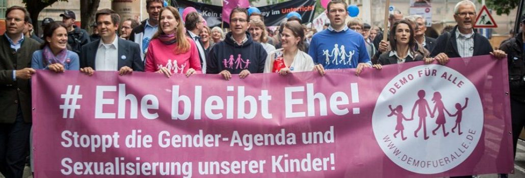 Demo für alle ruft zur Blitzaktion "Ehe bleibt Ehe" gegen Merkels Übrrumpelungsaktion zur Einführung der "Homo-Ehe" auf