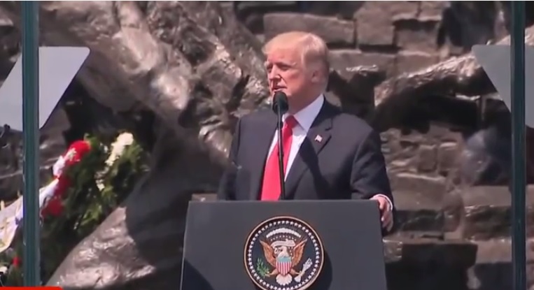 Donald Trump: historische Rede "für Familie, Vaterland und Gott" in Warschau (6. Juli 2017)