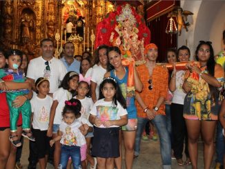 Hindu-Götze in Bischofskirche von Ceuta