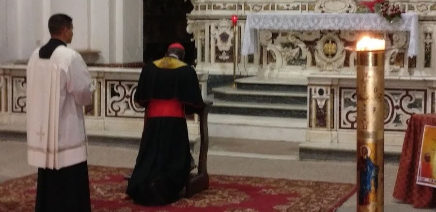 Kardinal Robert Sarah in Mesoraca