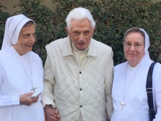 Dieses Photo von Benedikt XVI. veröffentlichte gestern Vatikansprecher Greg Burke ohne jeden Kommentar.