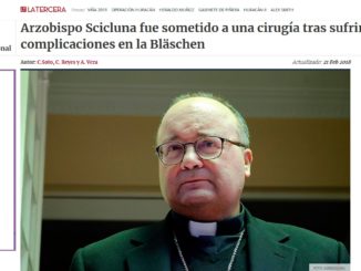 Fall Barros: Der Päpstliche Sondergesandte Charles Scicluna mußte einem chirurgischen Eingriff unterzogen werden.