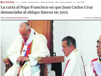 Fall Barros Papst Franziskus mit Juan Barros Madrid