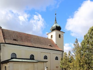 Die Kirche von Schleinbach in Niederösterreich (Erzbistum Wien), dem Heimatort der stigmatisierten Juliana Weiskircher