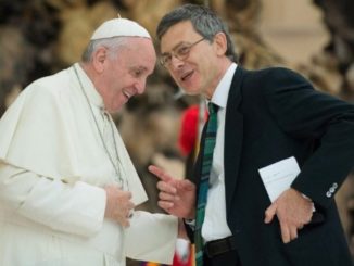 Paolo Ruffini, der neue Präfekt des Kommunikatonsdikasteriums, mit Papst Franziskus