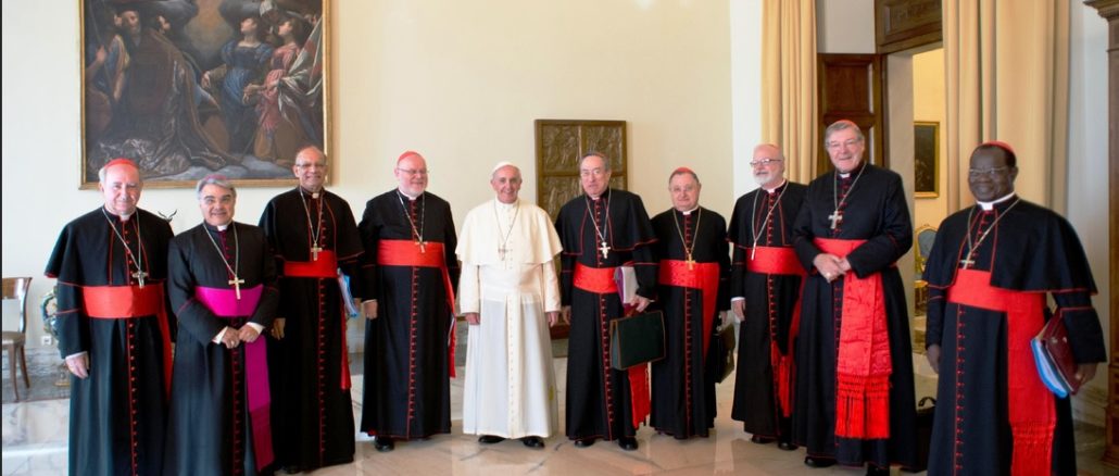 C9-Kardinalsrat: Plant Papst Franziskus einen massiven Umbau? Gleich vier von neun Mitgliedern könnten ersetzt werden.