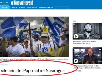 Papst Franziskus Schweigen Nikaragua