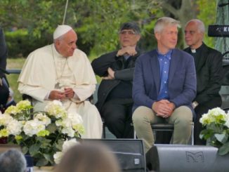 Papst Franziskus beim Earth Day der Fokolarbewegung 2016