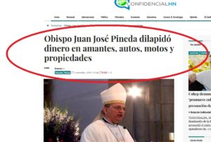 Bischof Pineda „verschwendete Geld in Geliebte, Autos, Motorräder und Immobilien“