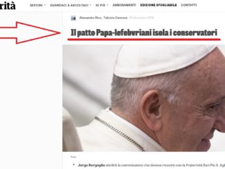 Bereitet Papst Franziskus einen Schlag vor, mit Hilfe der Piusbruderschaft die Ecclesia-Dei-Gemeinschaften zu beseitigen?