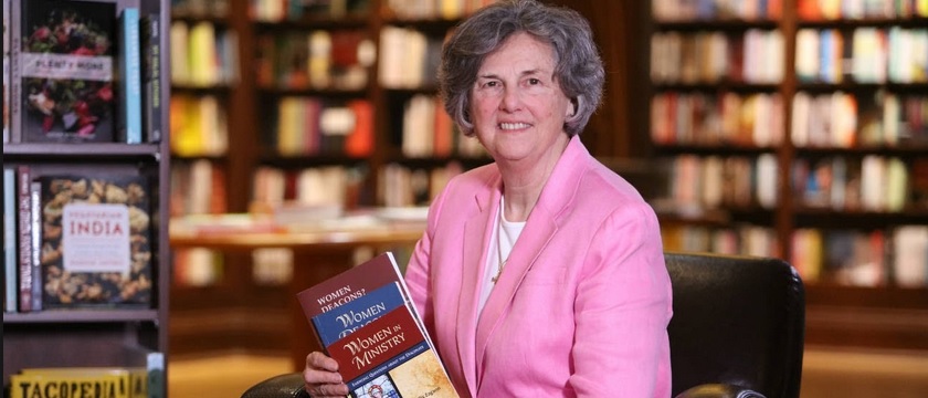 Phyllis Zagano, Mitglied der von Papst Franziskus eingesetzten Kommission zum Studium der frührchristlichen Diakonissen. Die feministische Theologin ist eine Verfechterin des Frauendiakonats.