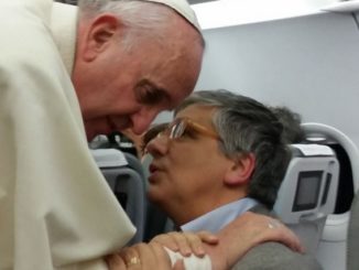 Andrea Tornielli und Papst Franziskus