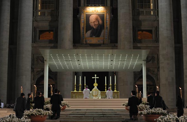 Eucharistische Anbetung (10. Juni 2010), Benedikt XVI. und das Bild des heiligen Pfarrers von Ars