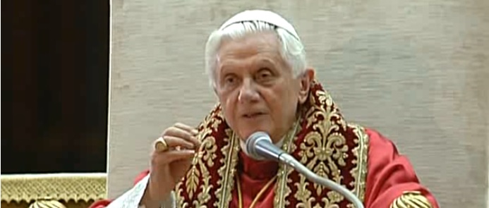 Benedikt XVI. am 10. Juni 2010 über „das große Geschenk des Priestertums“, dessen besonderer Ausdruck der Zölibat ist.