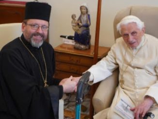 Großerzbischof Schewtschuk bei Benedikt XVI.