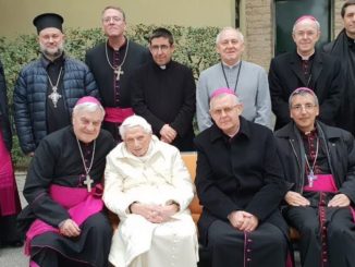 Bischöfe Kasachstans bei Benedikt XVI Athanasius Schneider