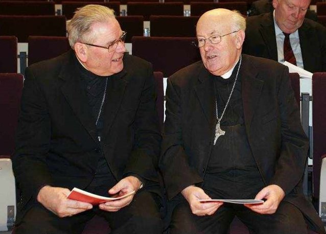 Kardinal Danneels mit Bischof Vangheluwe