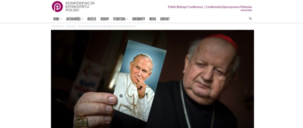 Kardinal Dziwisz verteidigt Johannes Paul II. gegen "voreingenommene" Kritik.