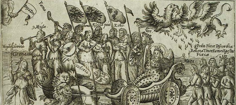Triumph des Friedens von Osnabrück und Nürnberg (allegorische Darstellung,1649)