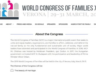 Der internationale Familienkongreß von Verona gegen den von links-liberaler Seite massiv mobilisiert und der vom Papst ignoriert wurde.