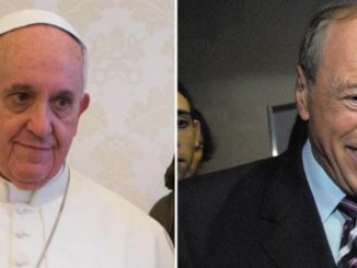 Papst Franziskus und Raul Eugenio Zaffaroni.