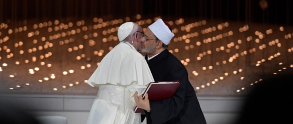 Papst Franziskus und Großimam al-Azhar: Der falsche Weg des Indifferentismus.