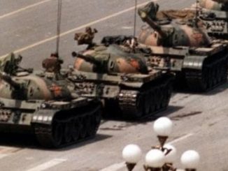Tiananmen, der Platz des Himmlischen Friedens in Peking. Am 3. und 4. Juni 1989 wurden die Demokratiebewegung mit Gewalt zerschlagen.