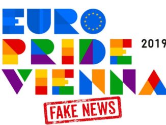 Die Euro Pride 2019 als Fake News-Produzent. Die fatamorganisch aufgeblasene Teilnehmerzahl wurde von den Medien ungeprüft weitergegeben.
