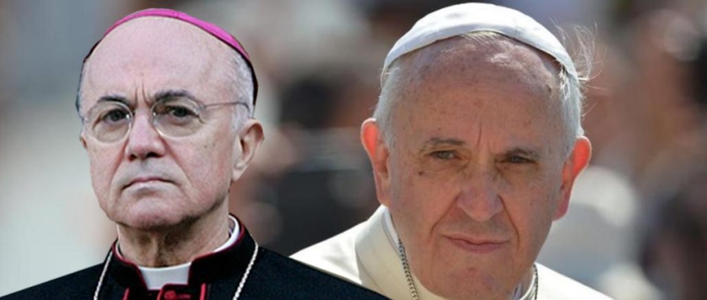Erzbischof Carlo Maria Viganò beantwortete Fragen der Washington Post und bekräftigte die Kritik an Papst Franziskus.