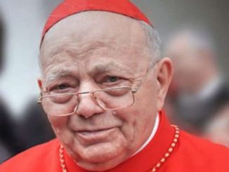 Kardinal Elio Sgreccia, hochverdient um die Bioethik, der sich aber politischen Strategien beugte.