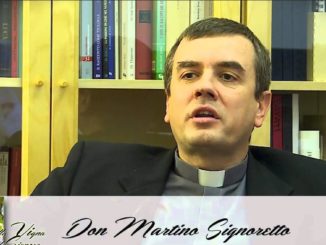 Bischofsvikar Martino Signoretto mit einem eigenwilligen Kulturprogramm.