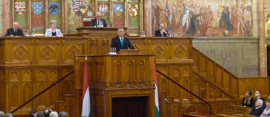 Richtungsweisende Rede von Ungarns Ministerpräsident Viktor Orban vor dem Kongreß der Christlichen Akademiker im Országház, dem „Landeshaus“ in Budapest, wie der Sitz des ungarischen Parlaments genannt wird.