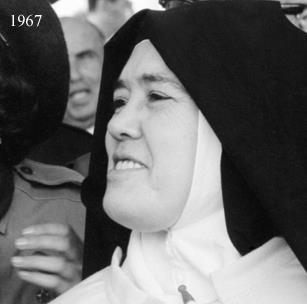 Sr. Lucia 1967 als Karmelitin
