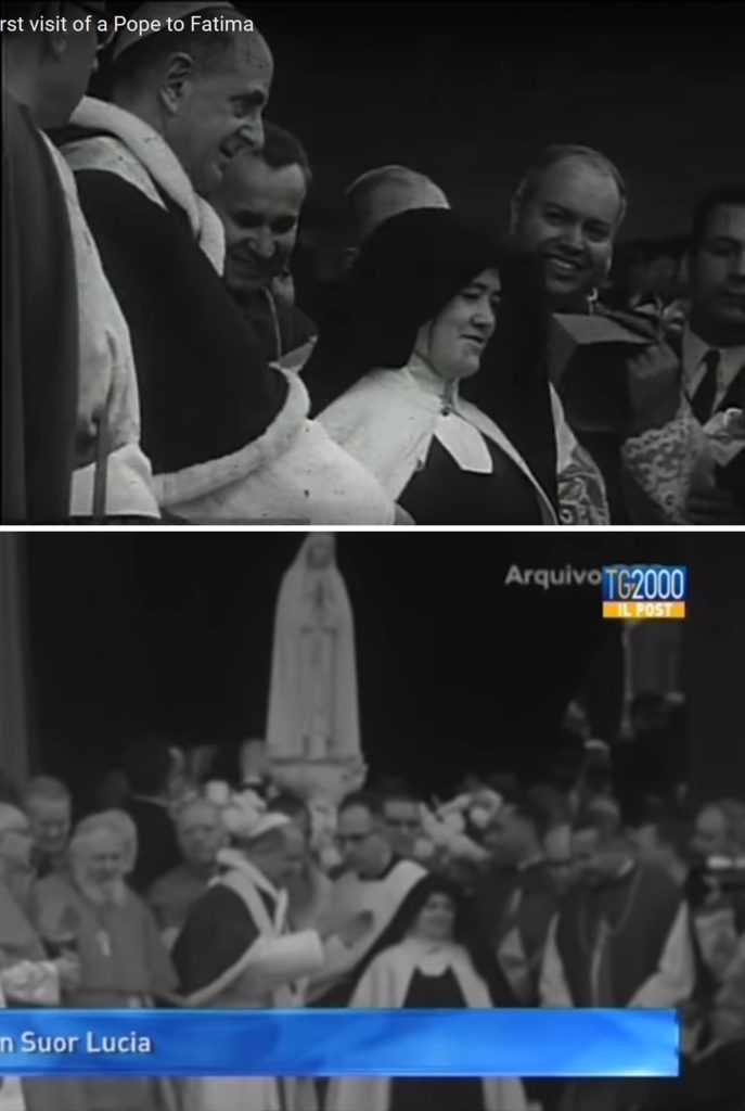 Fatimabesuch 1967: Originalaufnahmen von Sr. Lucia an der Seite von Paul VI.