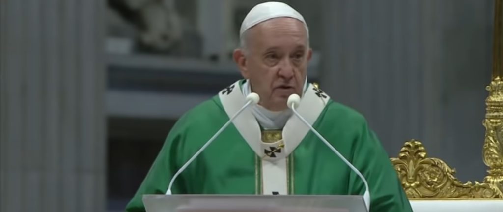 Papst Franziskus sprach in seiner Predigt über die Amazonasregion