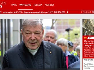 Demnächst wird das Urteil gegen Kardinal Pell einer Überprüfung unterzogen. Im Bild der Bericht von Vatican News.