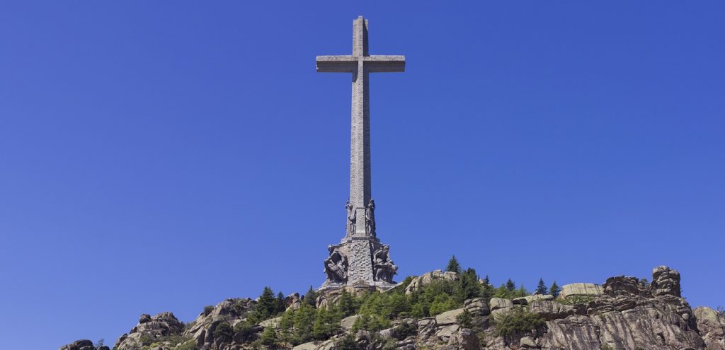 Die Valle de los Caídos, das Tal der Gefallenen, wo Franco auch begraben werden wollte