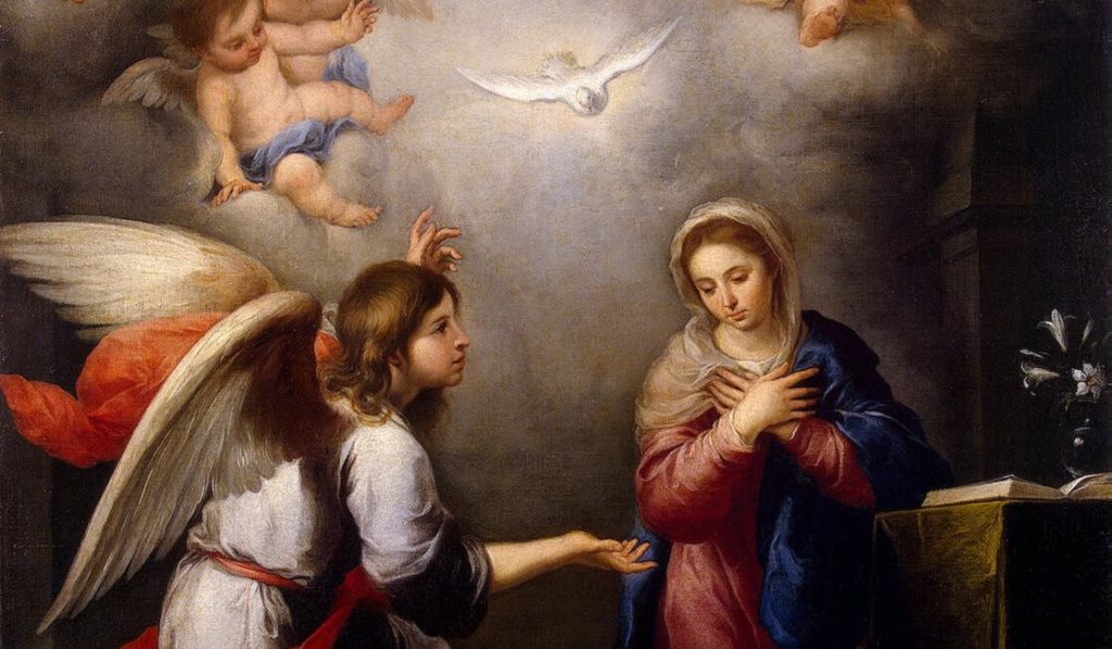 Verkündigung an Maria durch den Erzengel Gabriel