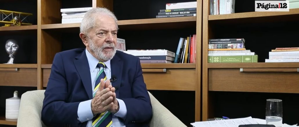 Luis Inacio Lula da Silva, Präsident von Brasilien 2003–2011, wegen Korruption zu mehr als 20 Jahren Haft verurteilt.