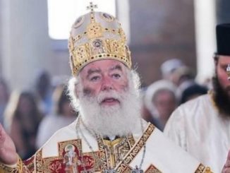 Der orthodoxe Patriarch Theodoros II. von Alexandria.