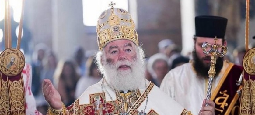 Der orthodoxe Patriarch Theodoros II. von Alexandria.