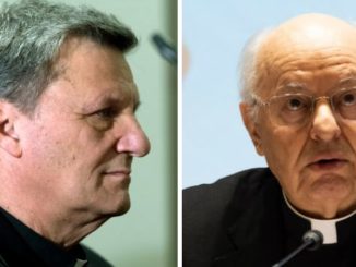 Bichof Mario Grech und Kardinal Baldisseri vom Ständigen Sekretariat: Die nächste Bischofssynode findet im Oktober 2022 statt.